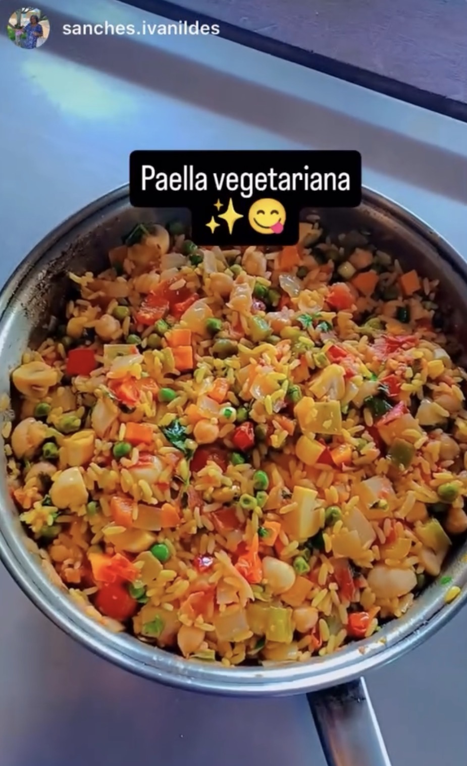 Paella de frutos do mar